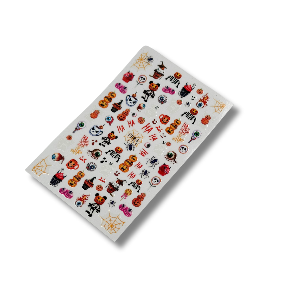 Klistermärke - Löv