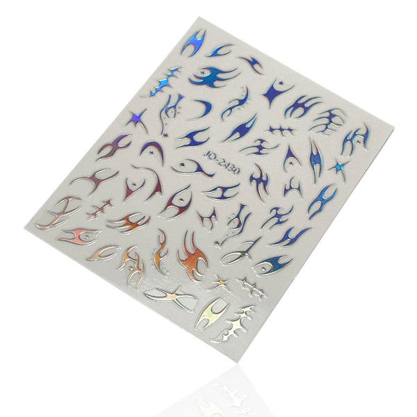 Klistermärken - Flames