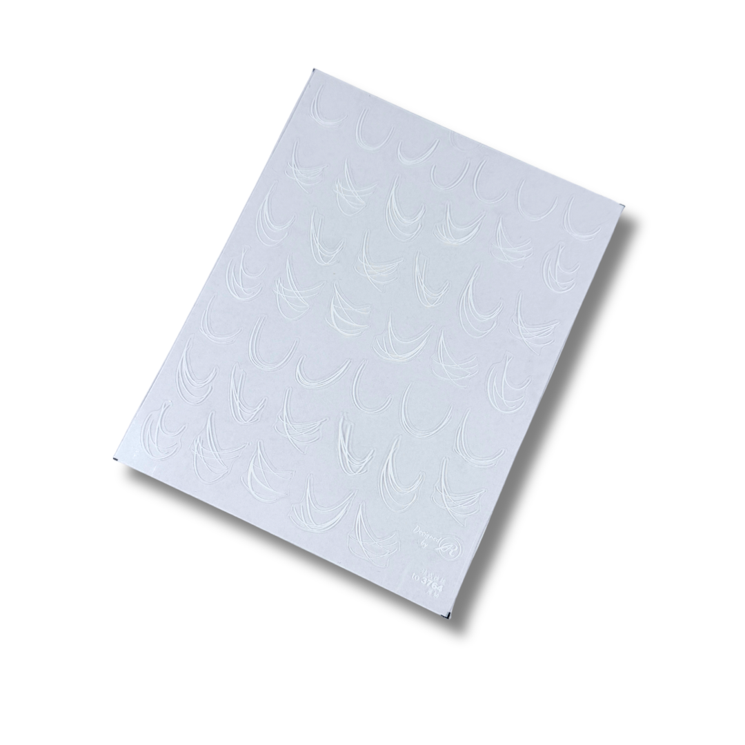 Klistermärke - Löv