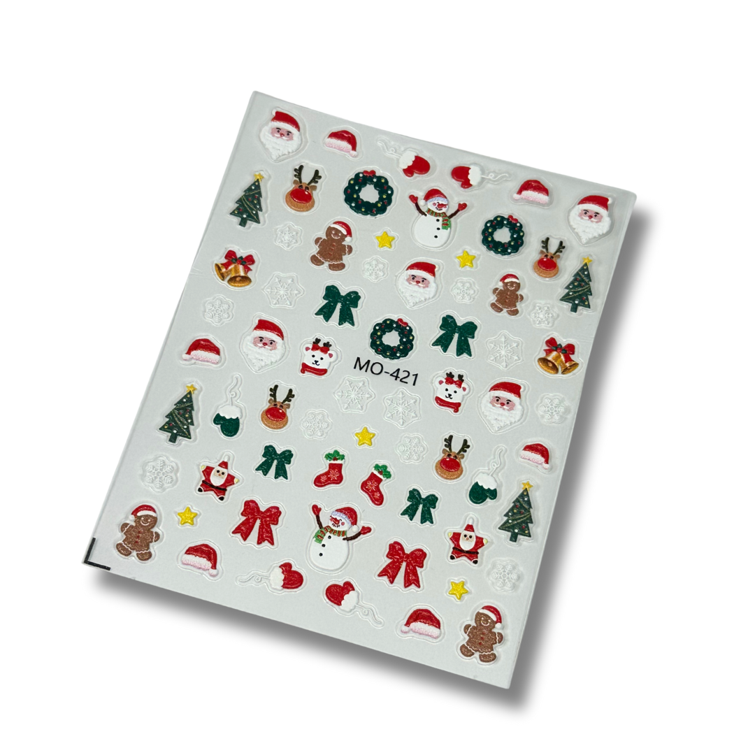 Klistermärke - Löv