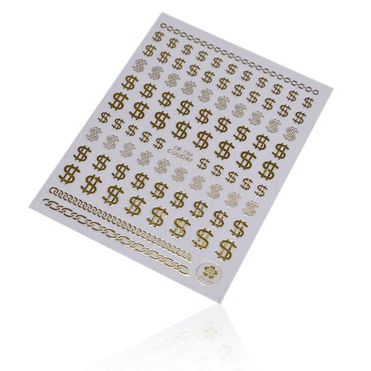 Klistermärken - dollar