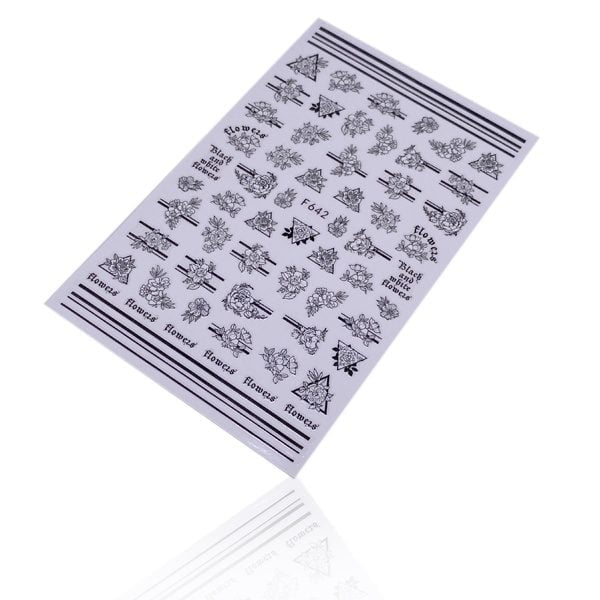 Klistermärken - Blommor