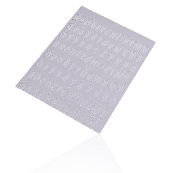 Klistermärken - Bokstäver