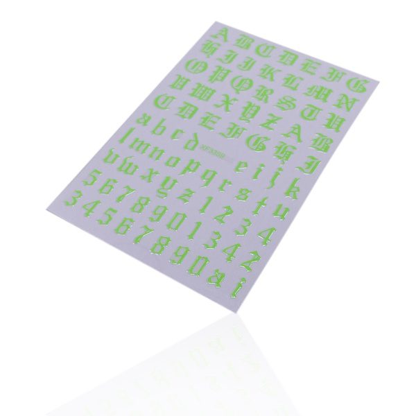 Klistermärke - Old English