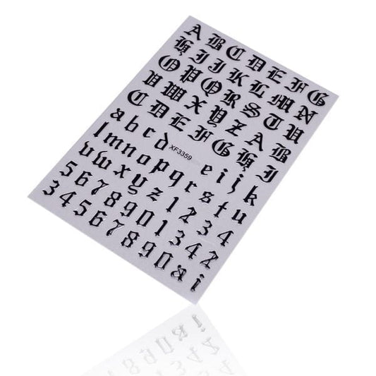 Klistermärke - Old English