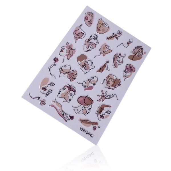 Klistermärken - Line Art