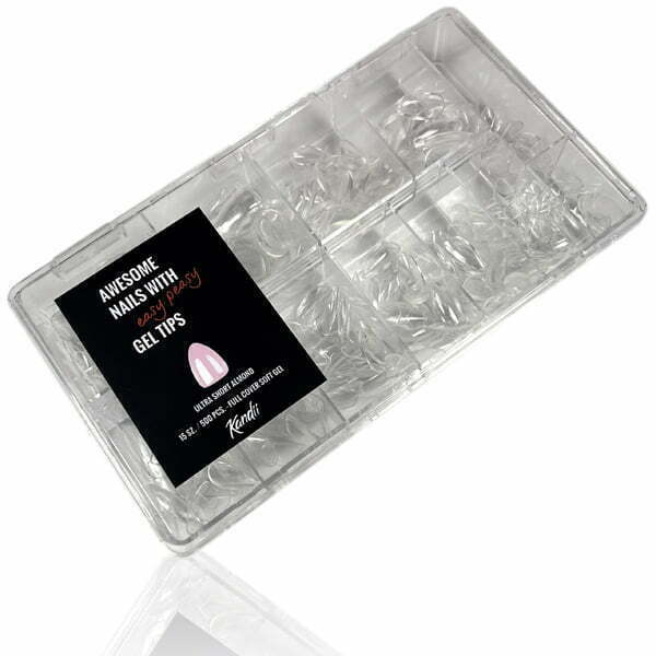 Easy Peasy Gel Tips - Ultra Short Almond