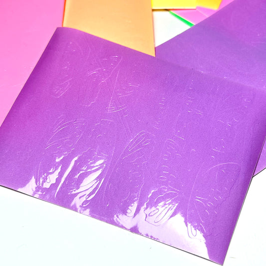 Klistermärken - Fjäril