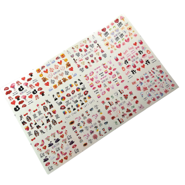 Vattendekaler - Kärlek