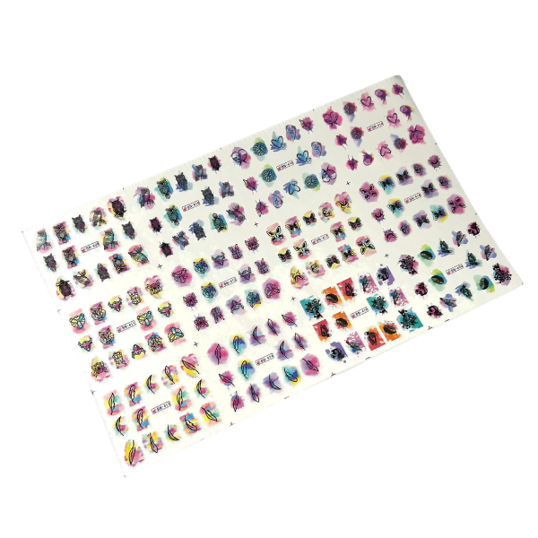 Vattendekaler - Geometriska