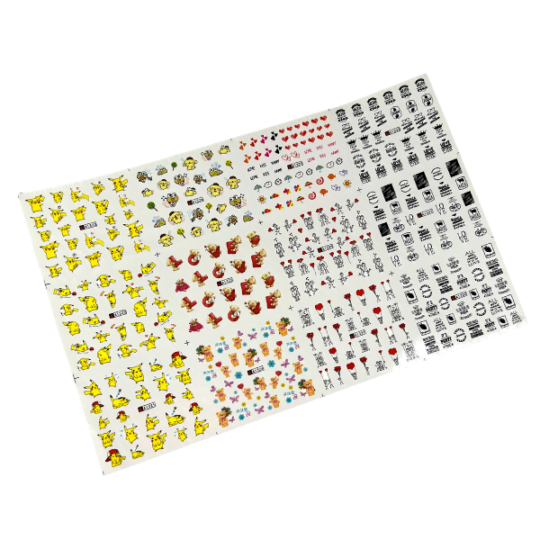 Vattendekaler - Kärlek & Pokémon