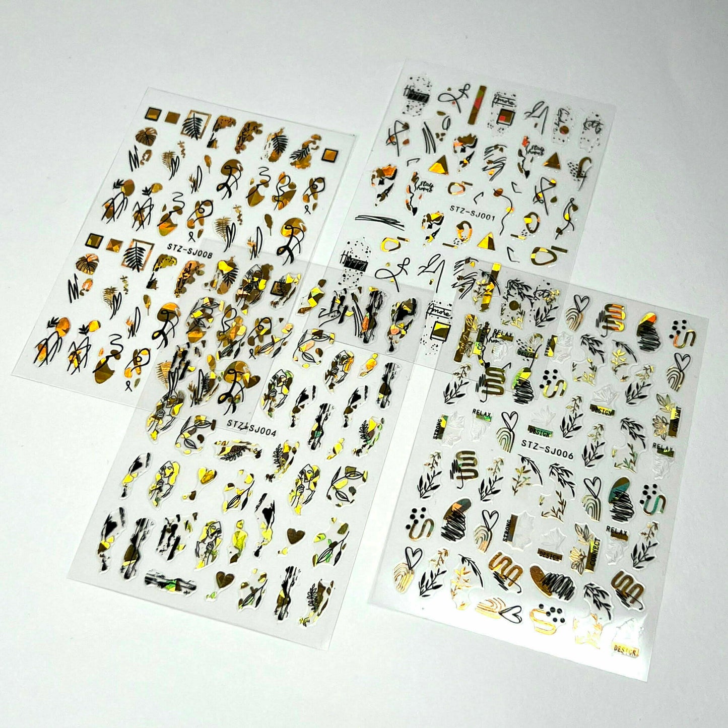 Klistermärken - Blommor