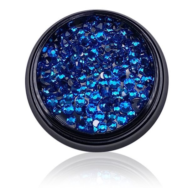 Strassblandning - Capriblå