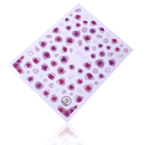 Klistermärken - Blommor