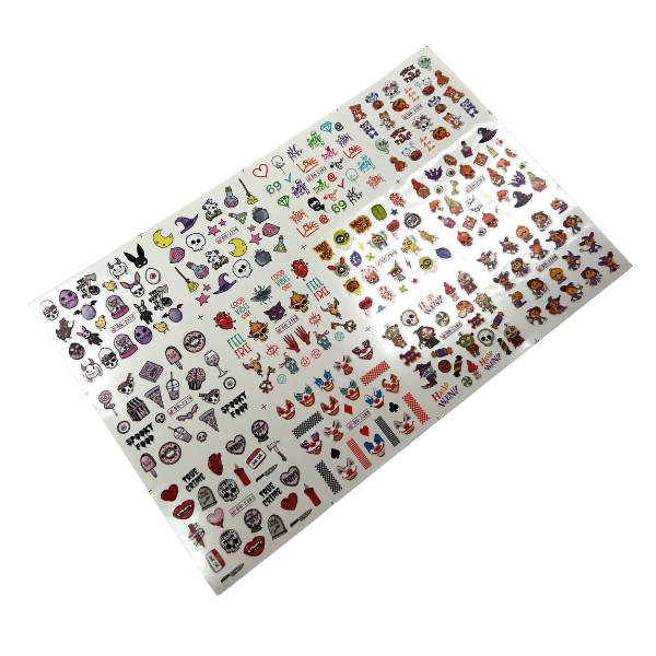 Vattendekaler - Halloween 1