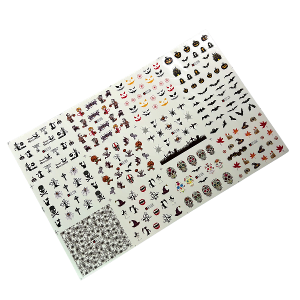 Vattendekaler - Halloween 10