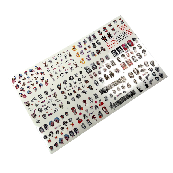 Vattendekaler - Halloween 2