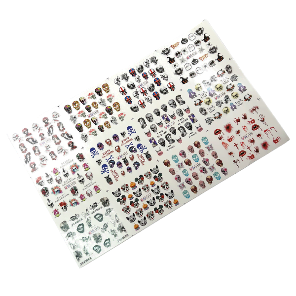 Vattendekaler - Halloween 4