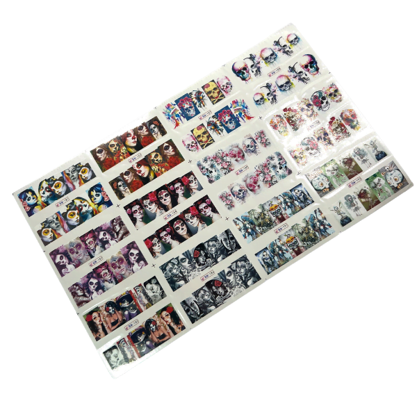 Vattendekaler - Halloween 7