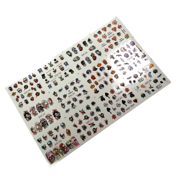 Vattendekaler - Halloween 8