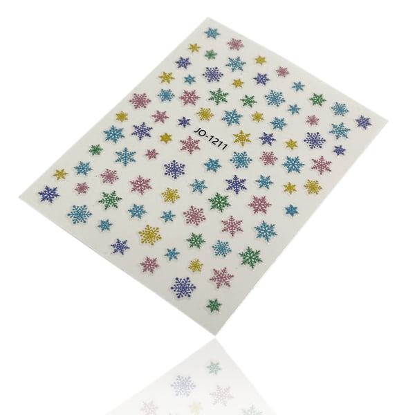 Klistermärken - Snöflingor