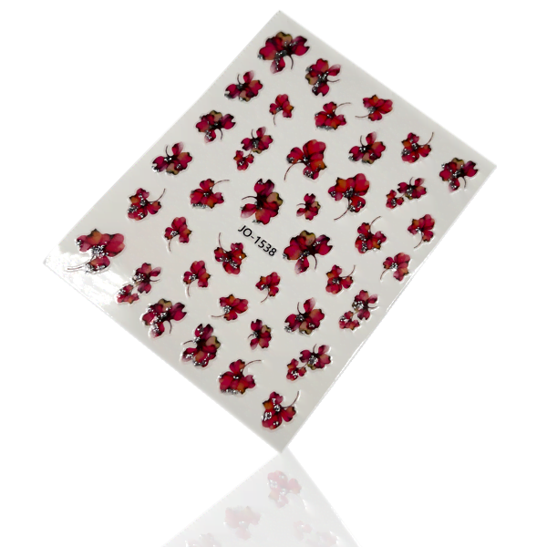 Klistermärken - Blommor