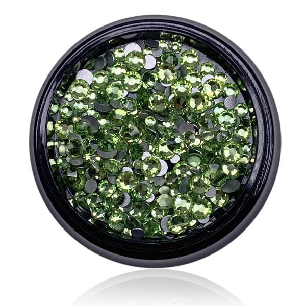 Strassblandning - Ljusgrön