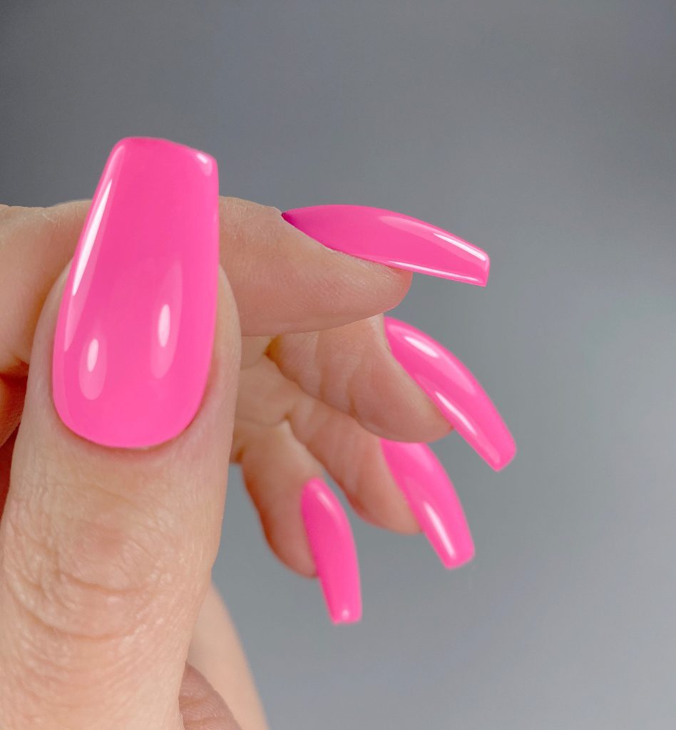 Easy Peasy Gel Tips - Kort kista (extra skulpterad)