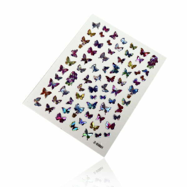 Klistermärken - Fjäril