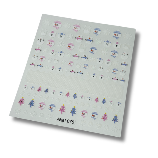 Klistermärke - Löv