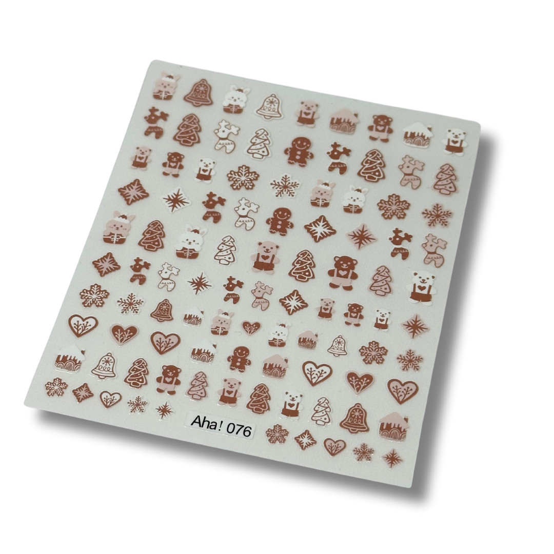 Klistermärke - Löv