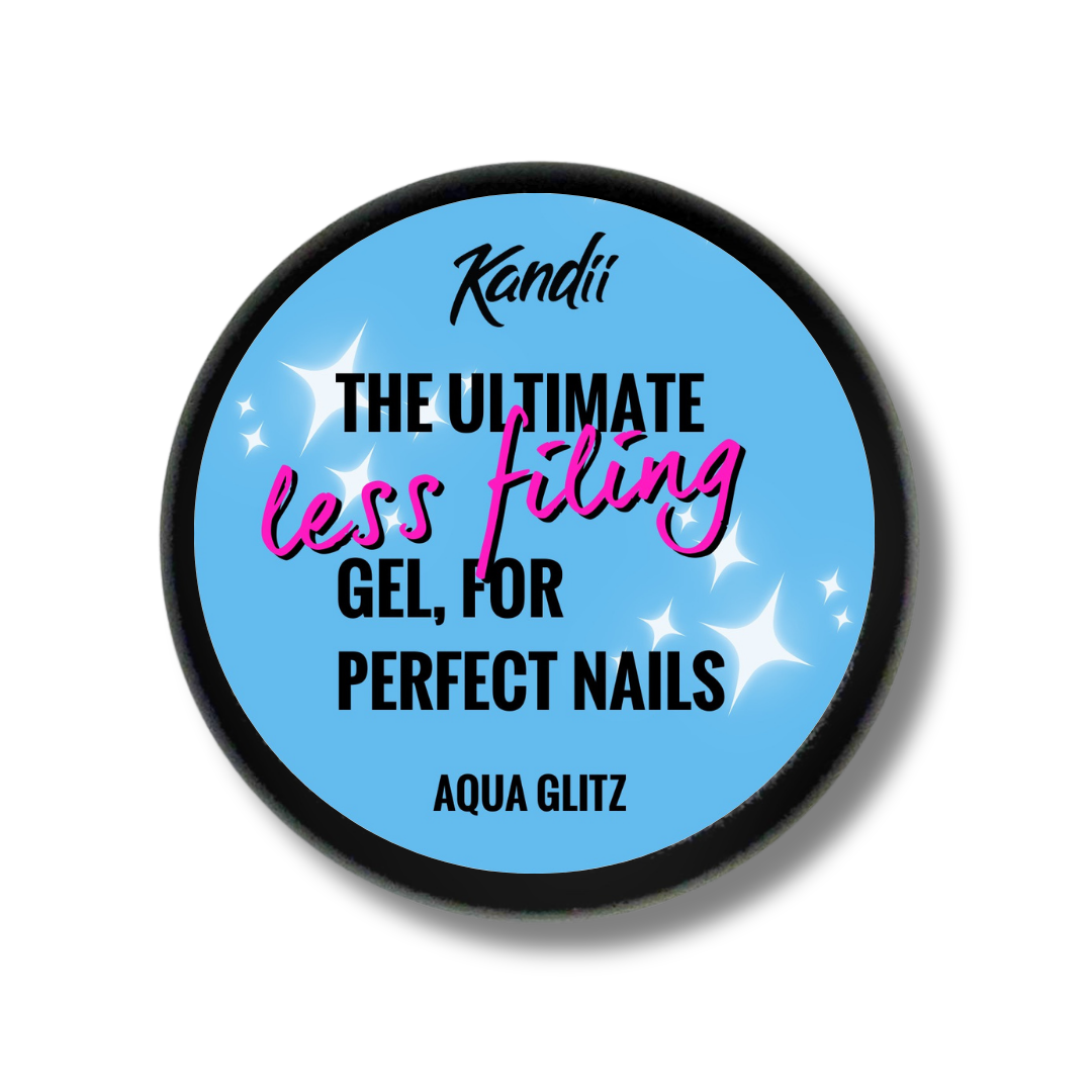 Mindre filningsgel - Aqua Glitz