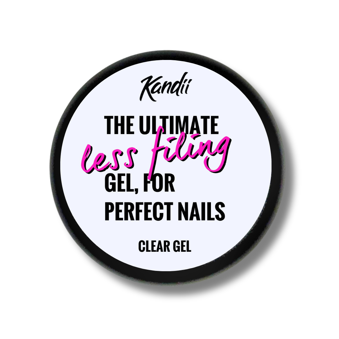 Less Filing Gel - Genomskinlig