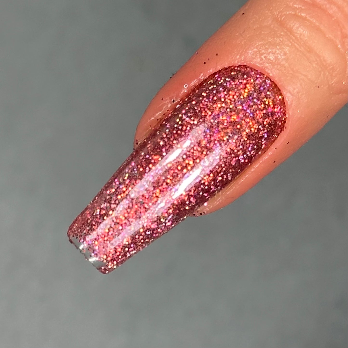 Holo Glitter Röd