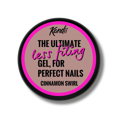 Less Filing Gel - Cinnamon Swirl