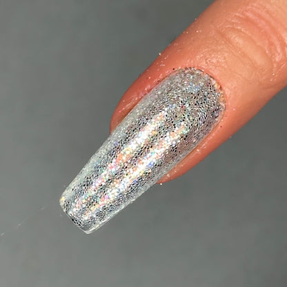 Oregelbundet glitter