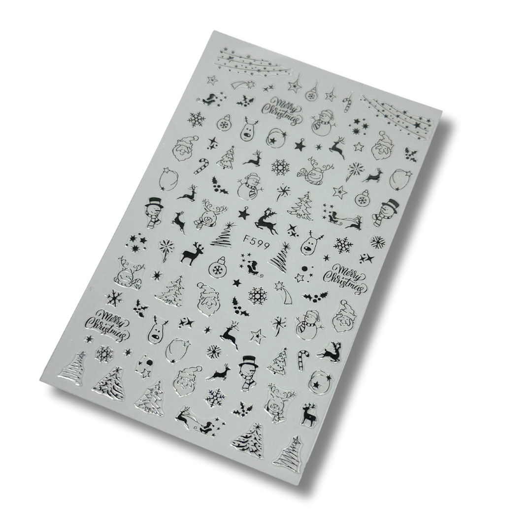 Klistermärke - Löv