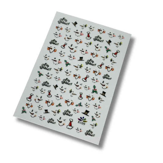 Klistermärke - Löv