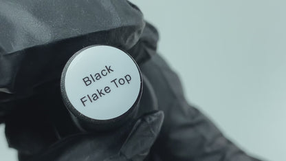 Black Flake Top Coat