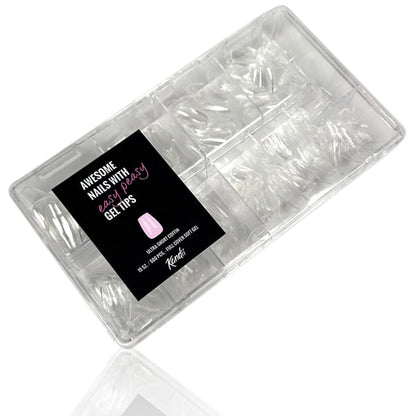 Easy Peasy Gel Tips - Ultra Short Coffin